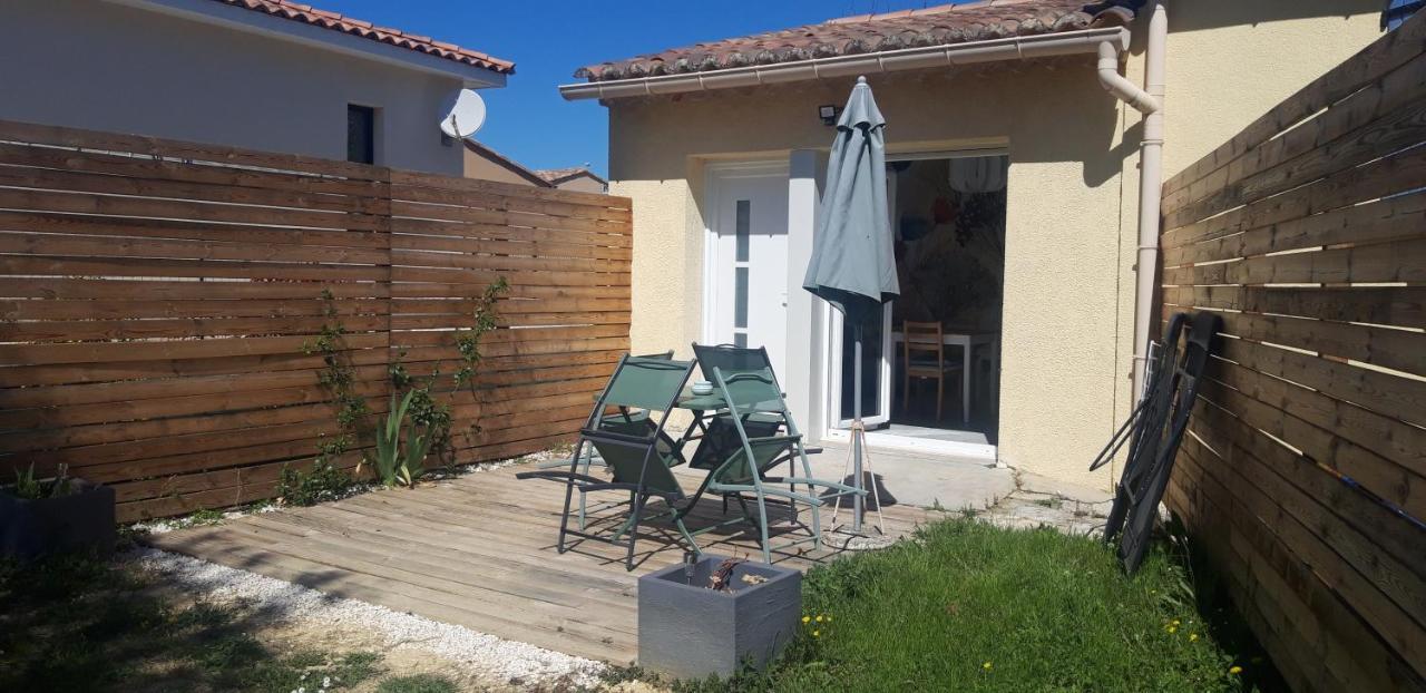 Appartement Neuf Clim Terrasse & Piscine Blauzac  ภายนอก รูปภาพ